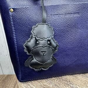Poodle Goldendoodle Dog Lover Bag Charm Black Dog Purse Charm FAST SHIP